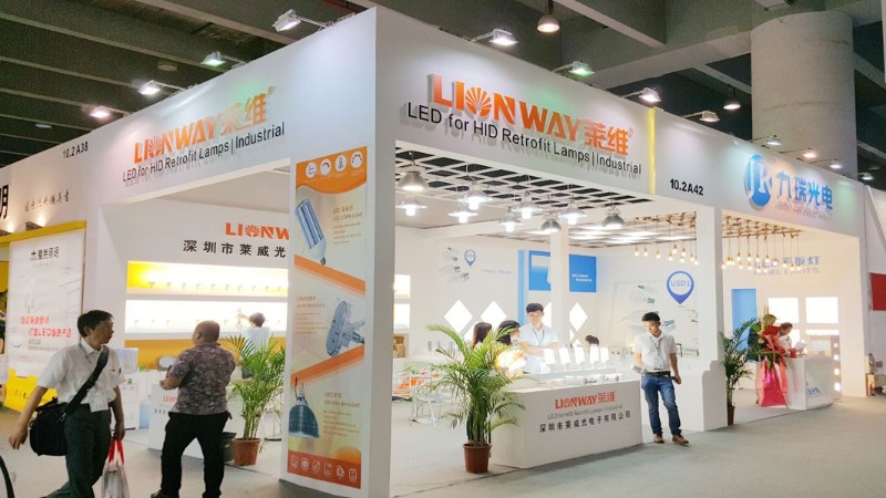 展会展位设计搭建的照明可以“临时”加减？励之闻展台设计搭建公司