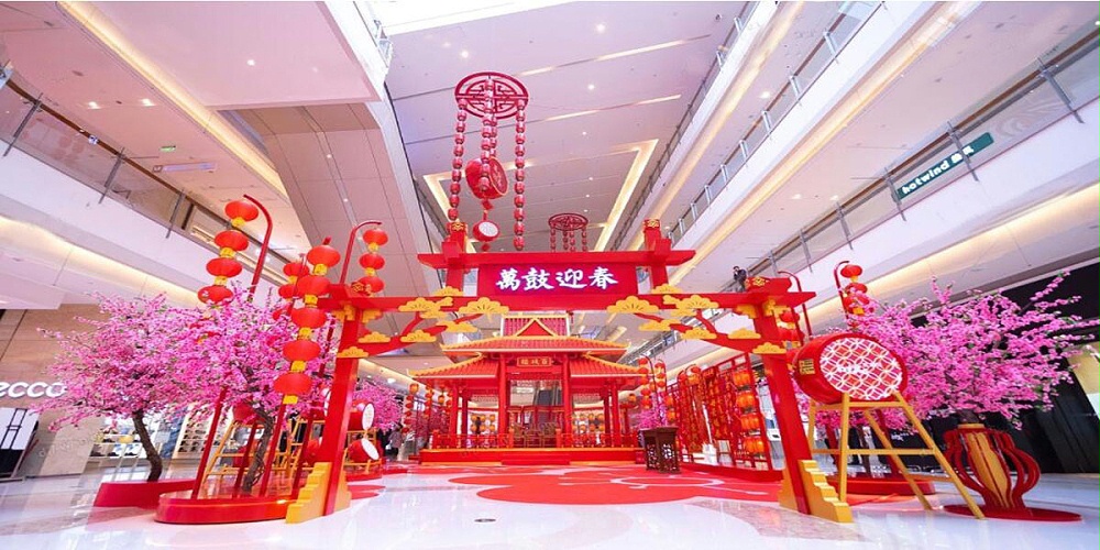 万象城——春节美陈设计搭建方案